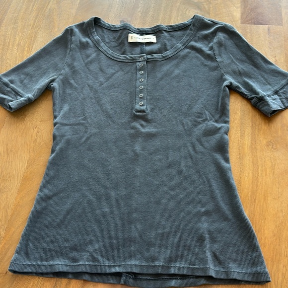 NWOT Lucky Brand Snap Up Henley - Picture 1 of 6